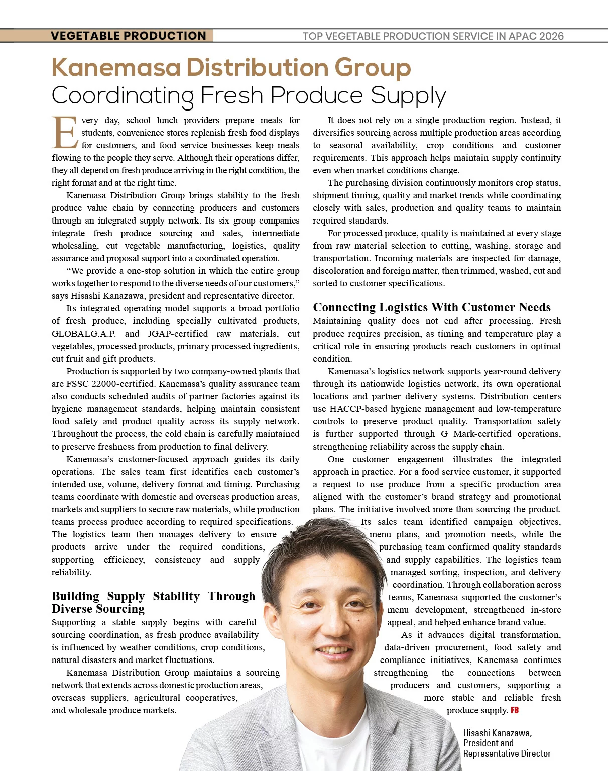  Food Logistic Services  | Food Business Review