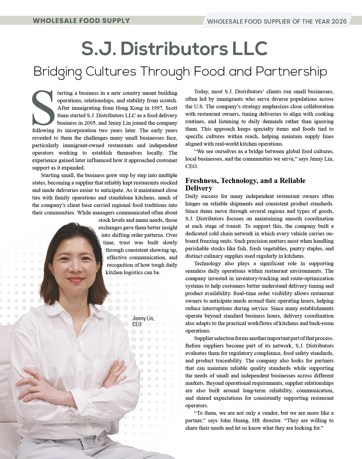  F&B Supplier and Distributors | Food Business Review