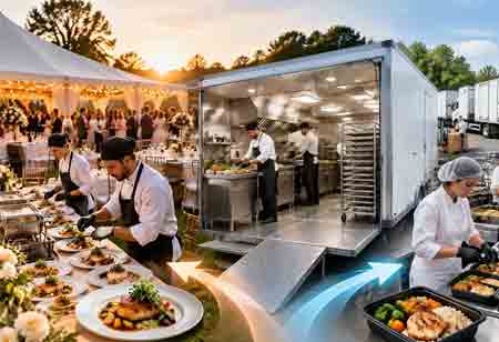 The Impact of Temporary Kitchen Rentals on Event Catering and Large-Scale Food Production The Impact of Temporary Kitchen Rentals on Event Catering and Large-Scale Food Production